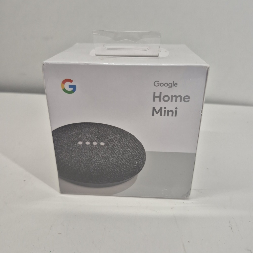 Google Home Mini Smart Speaker with Google Assistant - Charcoal (GA00216-US) New